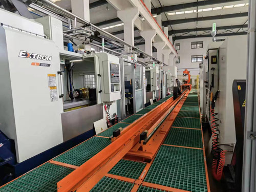 機器人應用生產(chǎn)線