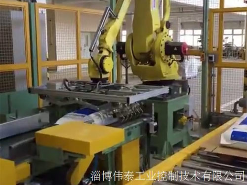 機器人應用生產(chǎn)線